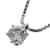 Autre Marque Platinum Diamond Pendant Necklace Silvery Metal  ref.871970