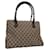 Gucci GG Canvas Bamboo Tote Bag 112526 Brown Cloth  ref.872086
