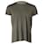 Tom Ford Taschen-T-Shirt aus armeegrünem Baumwoll-Jersey Khaki Baumwolle  ref.872481