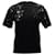 Stella Mc Cartney T-shirt Stella Mccartney Star in cotone Lyocell nero  ref.872486
