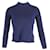 Iris & Ink Turtleneck Sweater in Navy Blue Viscose Cellulose fibre  ref.872496
