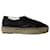 Alexander Wang Devon Alpargatas Deportivas en Cuero Negro  ref.872545