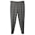 Tom Ford Regular Fit Checked Trousers in Light Grey Wool and Silk  ref.872556