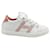 Hermès Sneakers Hermes Avantage in pelle bianca e marrone Bianco  ref.872569