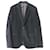 Gucci Textured Single Breasted Blazer in Navy Blue Cotton   ref.872584