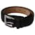 gucci 95/38 Square Buckle Belt in Brown Leather  ref.872597