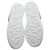 Alexander McQueen Croc Embossed Oversized Sneakers in White Leather - vista 4