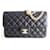 Timeless CLASSIC CHANEL BAG 2023 Black Leather  ref.872657