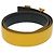 Hermès HERMES Constance Gürtel Leder 35.4„“ Yellow Navy Auth 39202 Gelb Marineblau - Ansicht 3