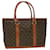 LOUIS VUITTON Monogram Sac Weekend PM Tote Bag M42425 LV Auth rd4570 Cloth  ref.872724