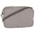 SAINT LAURENT Shoulder Bag Suede Leather Gray Auth ep783 Grey  ref.872752