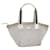 GUCCI GG Canvas Sherry Line Tote Bag Silver Blue gray 131223 Auth yt974 Silvery Grey  ref.872803