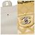 Chanel bolso de hombro jumbo atemporal en charol amarillo -101151 - vista 5