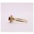 Autre Marque Anello centrale a margherita con rubino e entourage di diamanti in oro giallo 750%O Rosso Gold hardware - vista 7