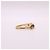 Autre Marque Anello in oro giallo con zaffiri intrecciati e diamanti 750%O Blu scuro Gold hardware - vista 4