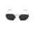SAINT LAURENT  Sunglasses T.  metal Silvery  ref.873115