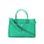 MCM Leather Shoulder Bag Green  ref.873307