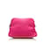 Hermès Toile Bolide Pouch Pink Cloth  ref.873323