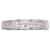 Autre Marque White gold diamond ribbon ring 750%O Silver hardware  ref.873394