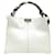 Fendi Peekaboo X-lite Medium White Leather  ref.873530