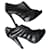 Michael Kors Heels Black Leather  ref.873531