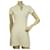 Weißes kurzärmliges Polokleid von Burberry in Minilänge 12 Jahre Mädchen oder XXS Frauen Baumwolle  ref.873586