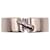 CHAUMET grande anello "Maglie" in oro bianco 750%O Silver hardware  ref.873631