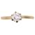 Autre Marque Diamond Solitaire 0.80 set carat 6 yellow gold claws 750%O Gold hardware  ref.873637
