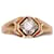 Autre Marque Yellow gold spinel-set signet ring 750%O Gold hardware  ref.873712