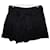 Shorts Isabel Marant Etoile de cintura alta con cinturón gris oscuro algodón Gris antracita