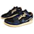 Nike Air Jordan 1 Mestiere basso SE Blu scuro Pelle  ref.873800