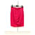 Chanel T pink silk crepe skirt 38  ref.873848