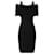 Donna Karan Übertragbares Kleid Schwarz Kaschmir  ref.873873