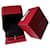 Cartier Love Trinity JUC anel caixa interna e externa saco de papel Vermelho  ref.873874