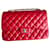 Chanel Classic Timeless Jumbo bag Red Lambskin  ref.873889
