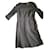 uniforme chanel vestidos Negro Tweed  ref.873934