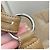 Rara pochette vintage LOEWE in tela e pelle marrone chiaro Bianco Beige - vista 9