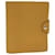 Hermès HERMES Yuris PM Day Planner Cover Leather Beige Auth bs4740  ref.874030