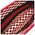Dior Red DiorAmour Mini Book Tote aus bestickter Canvas mit Punkten Rot - Ansicht 5