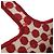 Dior Red DiorAmour Mini Book Tote aus bestickter Canvas mit Punkten Rot - Ansicht 8