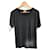 T-shirts SAINT LAURENT.International S Synthétique Noir  ref.874423