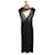 DIOR  Dresses T.International L Synthetic Black  ref.874426