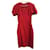 ALEXANDER MCQUEEN  Dresses T.International XS Wool Red  ref.874439