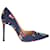Zapatos de tacón con estampado de seda de Gianvito Rossi Multicolor  ref.874481