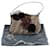 Fendi zucchino mini mama baguette with rabbit embellishments Brown Cloth  ref.874502