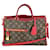 Louis Vuitton popincourt mm monograma bolsa de mão vermelha Vermelho Lona  ref.874526