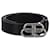 Cintura Balenciaga BB Logo in pelle nera Nero  ref.874547
