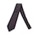 Hermès Hermes Paris Cravatta al collo con motivo geometrico in seta marrone  ref.874593