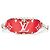 Bumbag Marsupio gigante con monogramma rosso Louis Vuitton