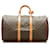 Louis Vuitton Keepall Monogram Brown 50 Toile Marron  ref.875098
